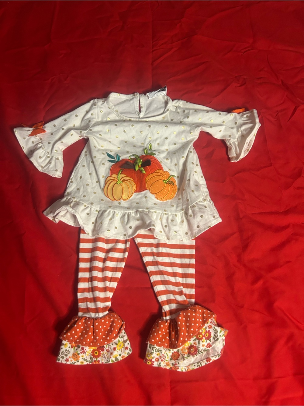 Baby Girls Thanksgiving Outfit